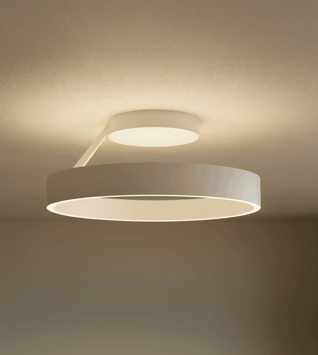 Solei Dimmable LED Ceiling Light – Elegant Aluminium Design with Adjustable Brightness