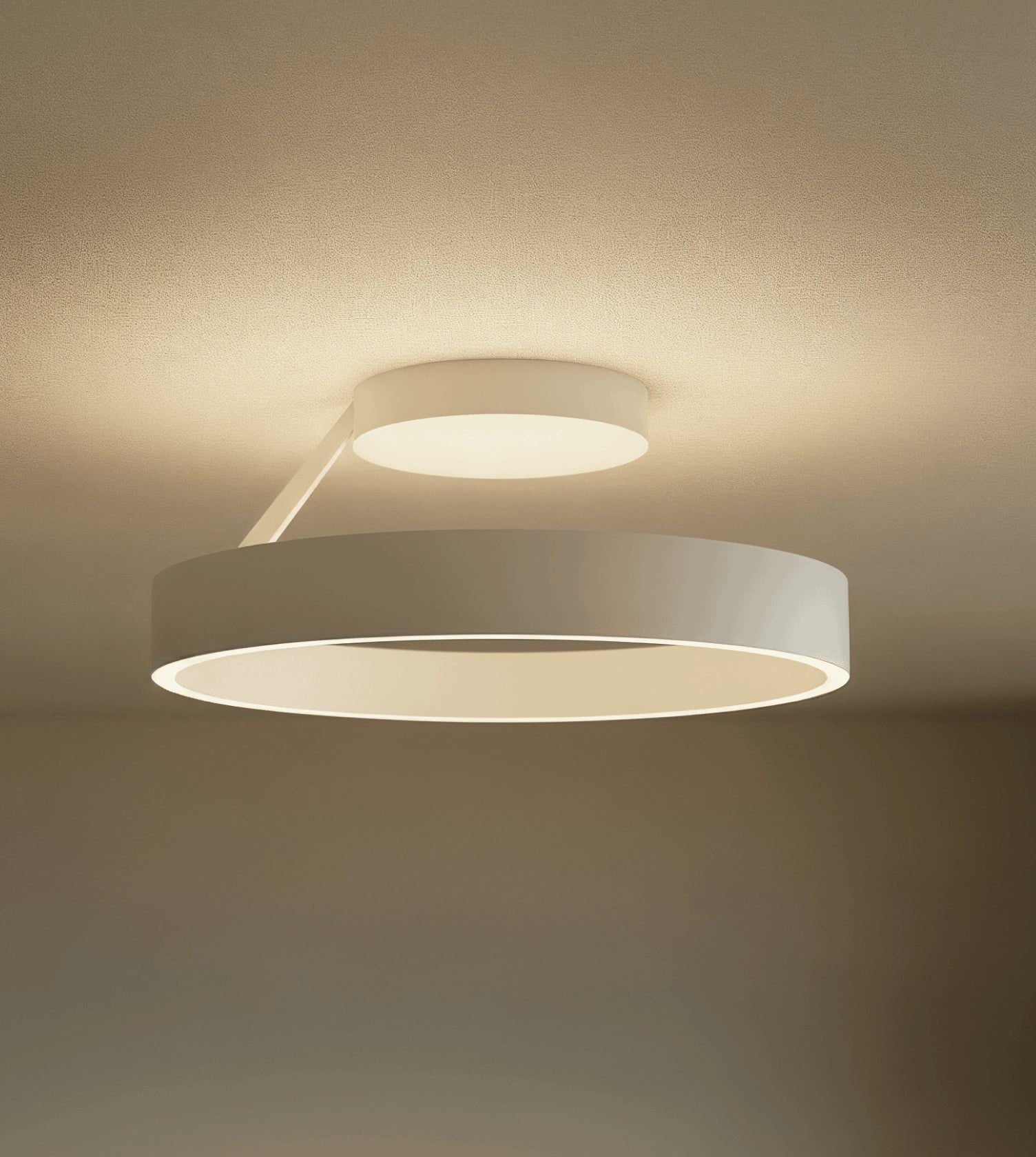 Solei Dimmable LED Ceiling Light – Elegant Aluminium Design with Adjustable Brightness