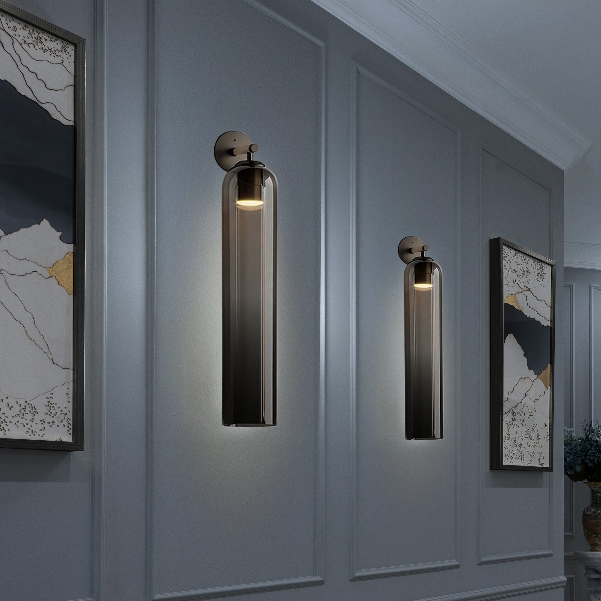 Art Glass Wall Sconce