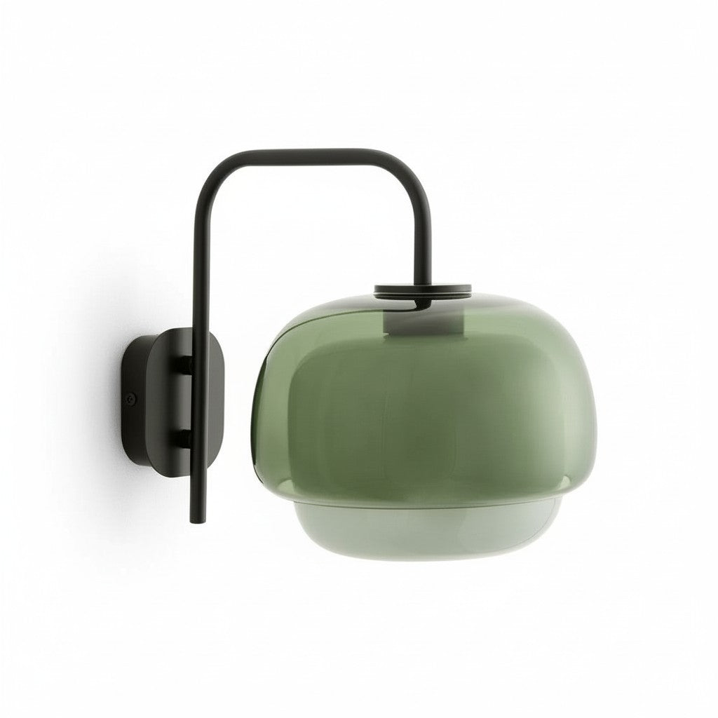 Tove Round Glass Wall Sconce
