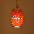 Vintage Rope Pendant Light