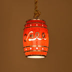 Vintage Rope Pendant Light