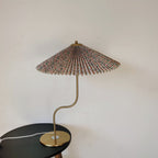 Retro Pleated Table Lamp