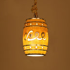 Vintage Rope Pendant Light