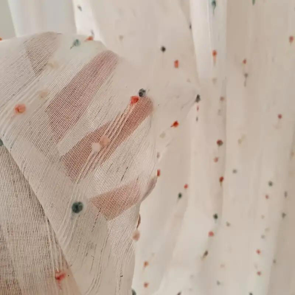 Rainbow Tulle Curtains