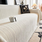 Herringbone Chenille Sofa Cover