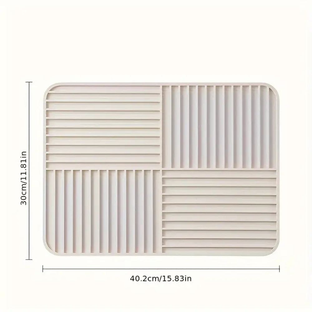 Foldable Ridged Drying Mat