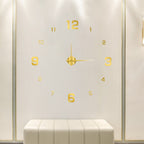 Sculptural Statement Wall Clock