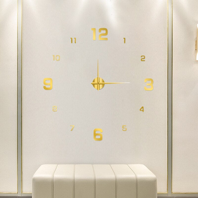 Sculptural Statement Wall Clock