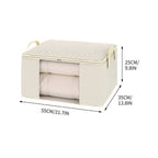Striped Foldable Storage Bag