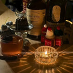 Ripple Glass Candle Holder