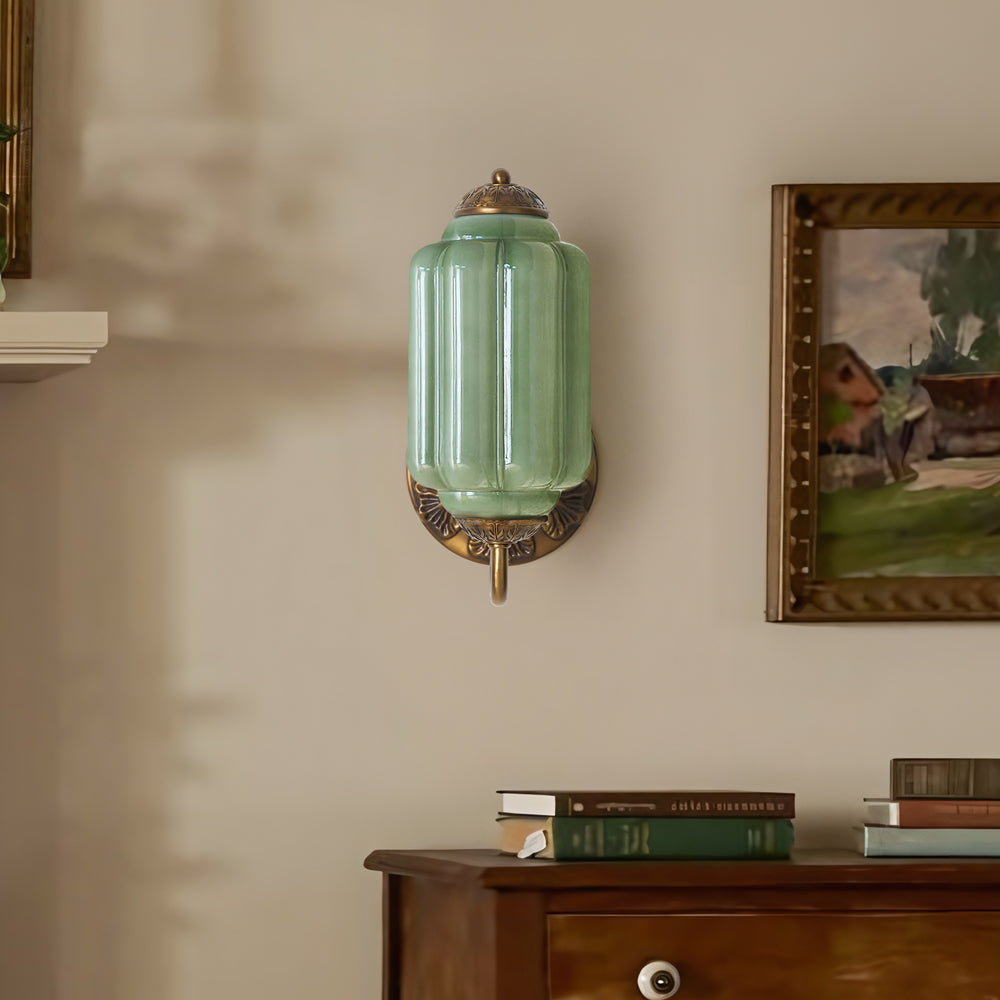 Eloise Vintage Glass Wall Sconce