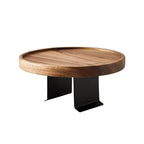 Clip-On Walnut Sofa Tray