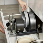 Expandable Pot and Pan Rack
