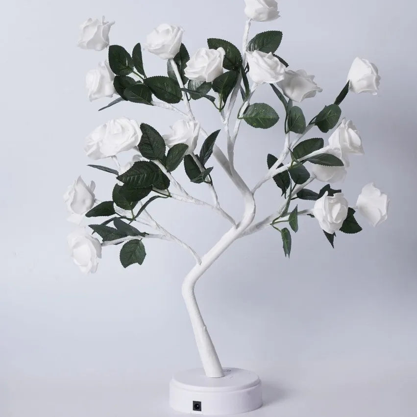 FloraGlow Flame LED Decorative Flower Lamp