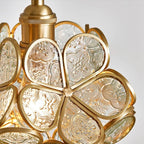 Flower Glass Pendant Light