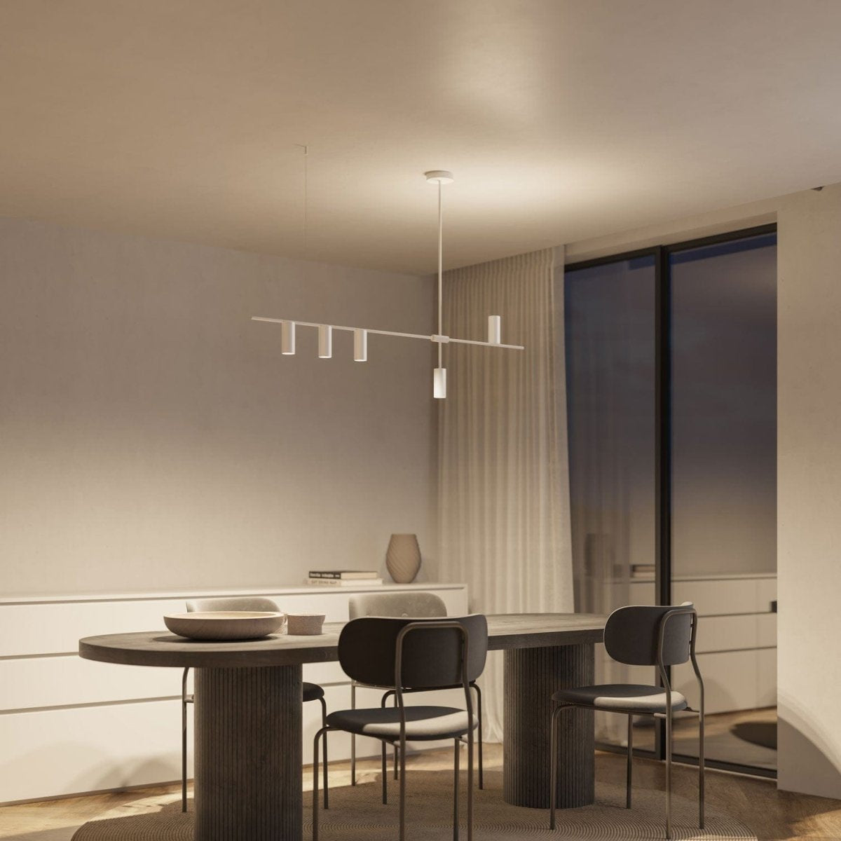 Ajax Modern Pendant Light – Contemporary Statement Lighting with Elegant Design