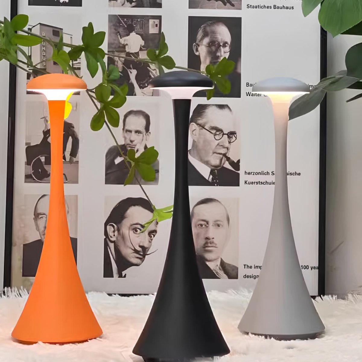 LumoSpire Cordless LED Table Lamp