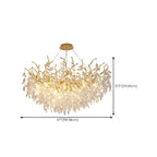 Crystal Branch Chandelier