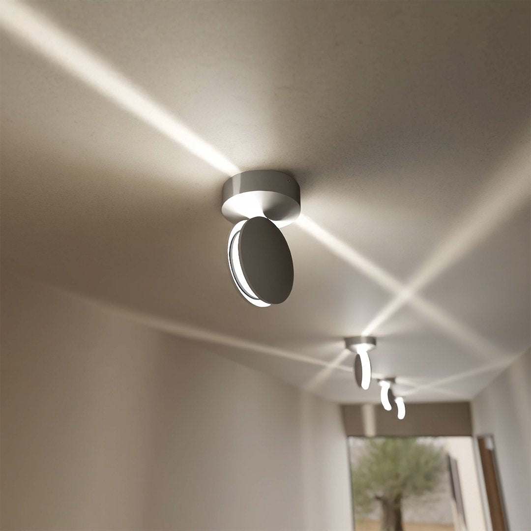 Spectra White LED Ceiling Light – Modern Aluminium Design with Elegant Illumination