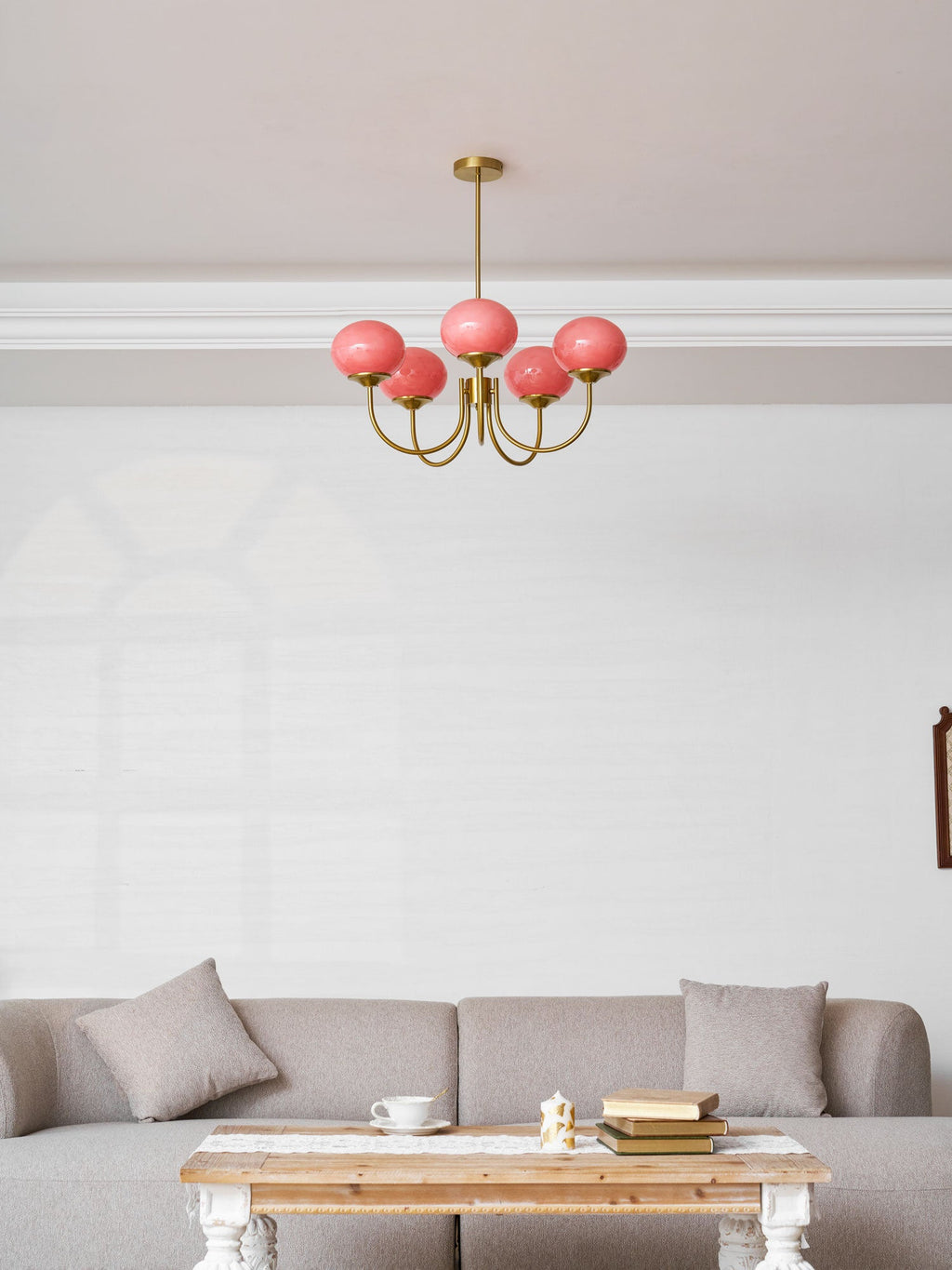 Marshmallow Chandelier