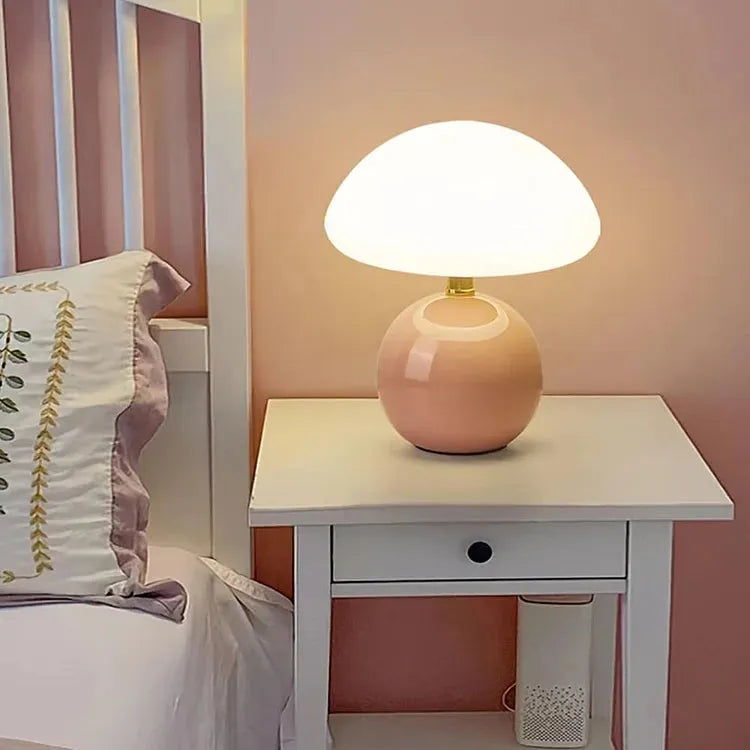Retro Mushroom LED Table Lamp