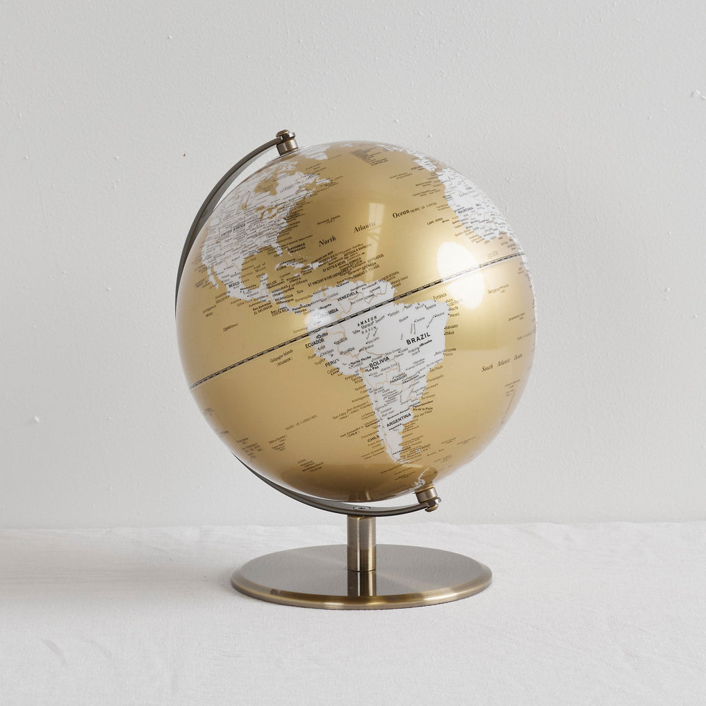 Spinning Globe Decorative Object