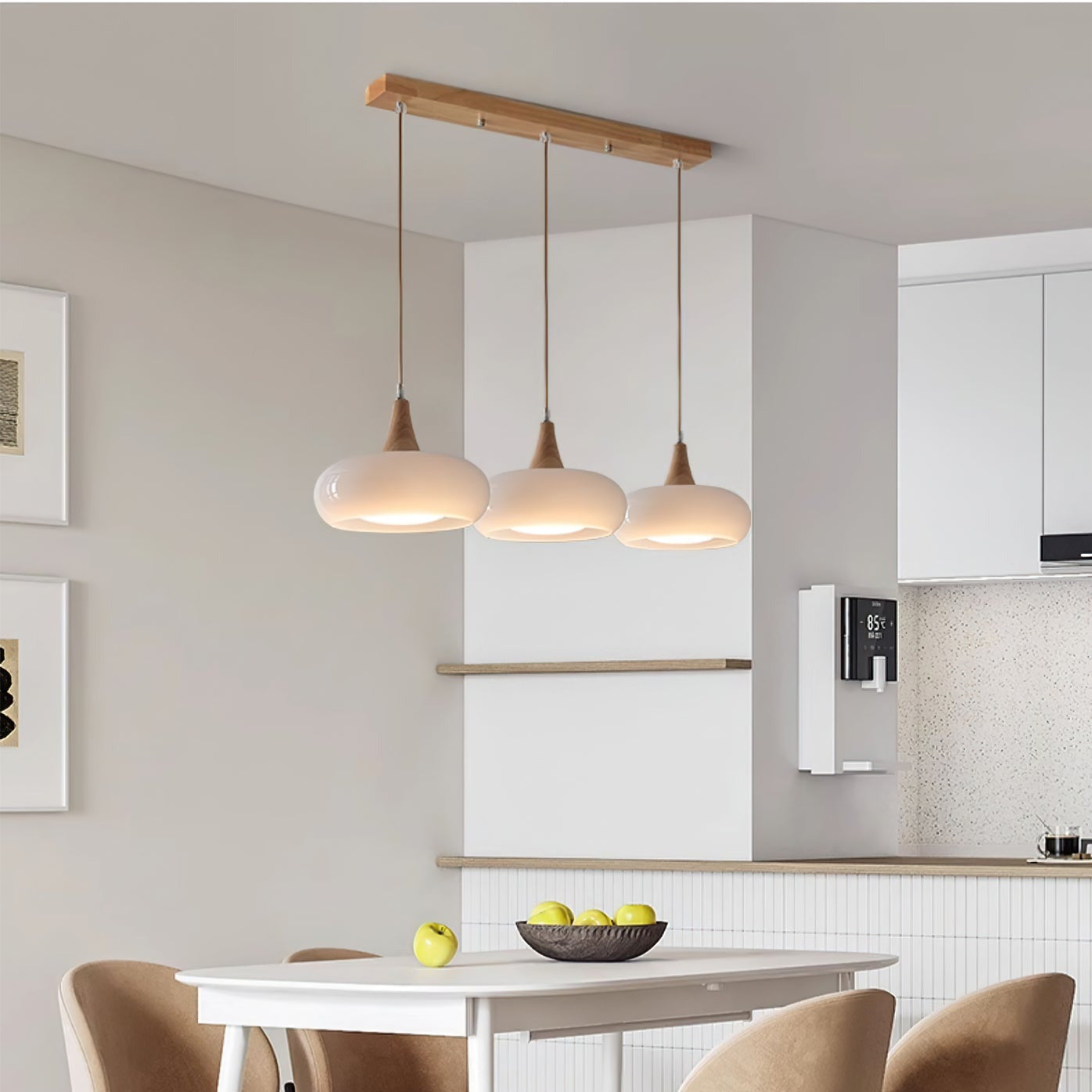 Charlotte Wooden Pendant Light