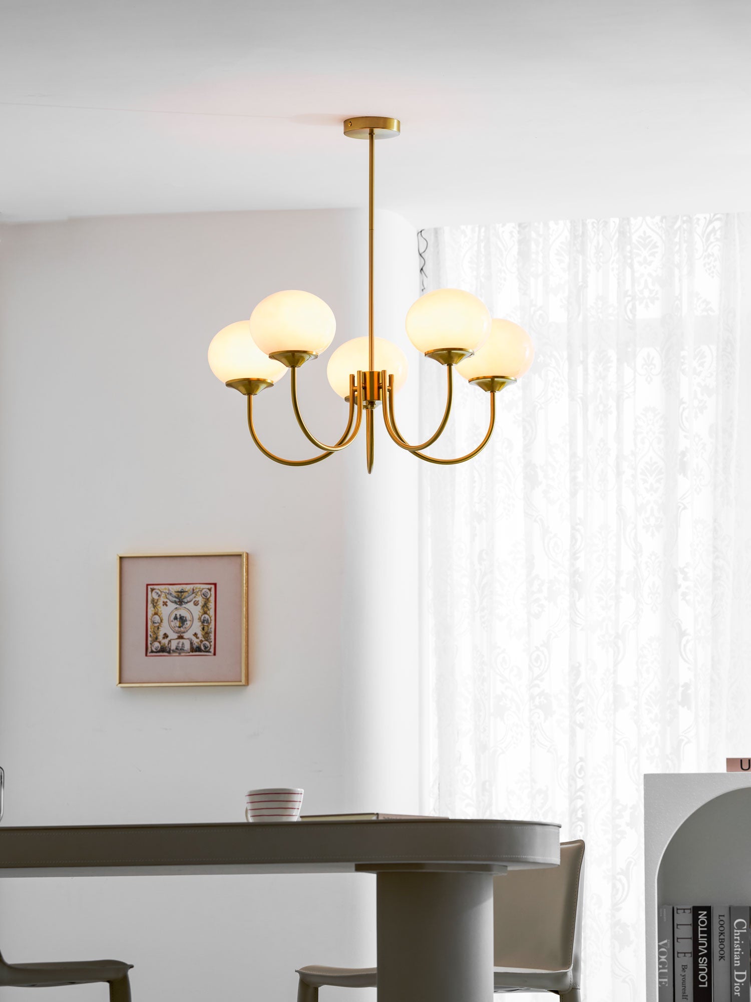 Marshmallow Chandelier