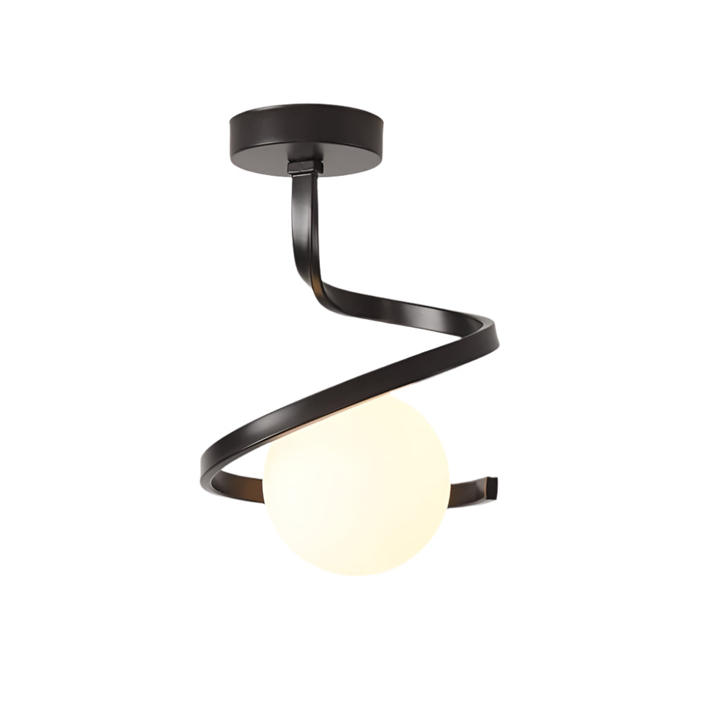 Modern Glass Ceiling Light