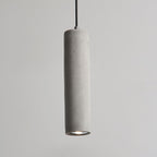 Cylindrical Cement Pendant Light