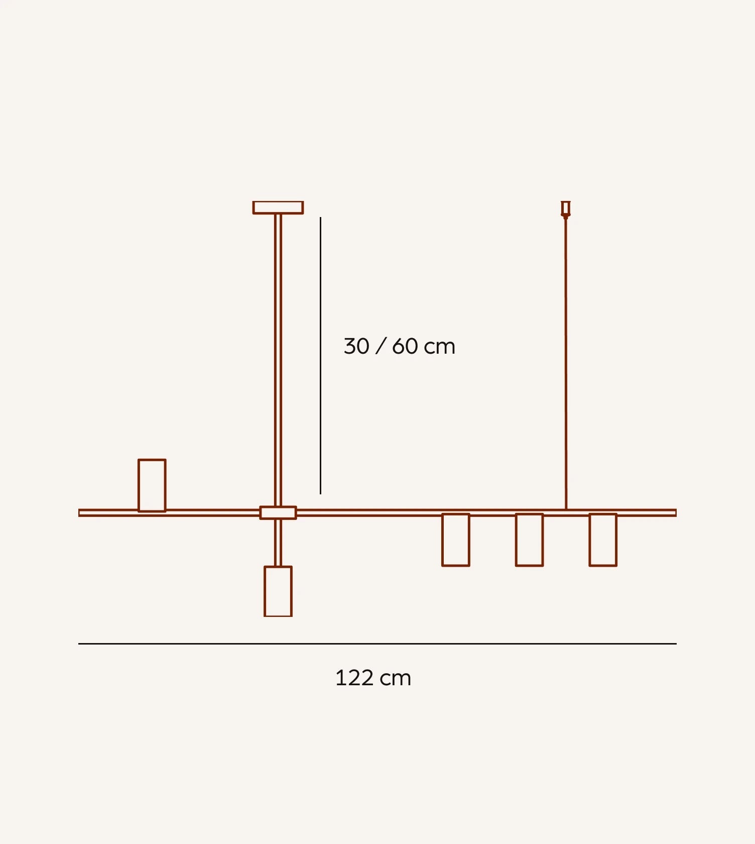 Ajax Modern Pendant Light – Contemporary Statement Lighting with Elegant Design