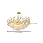 Crystal Branch Chandelier
