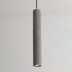 Cylindrical Cement Pendant Light