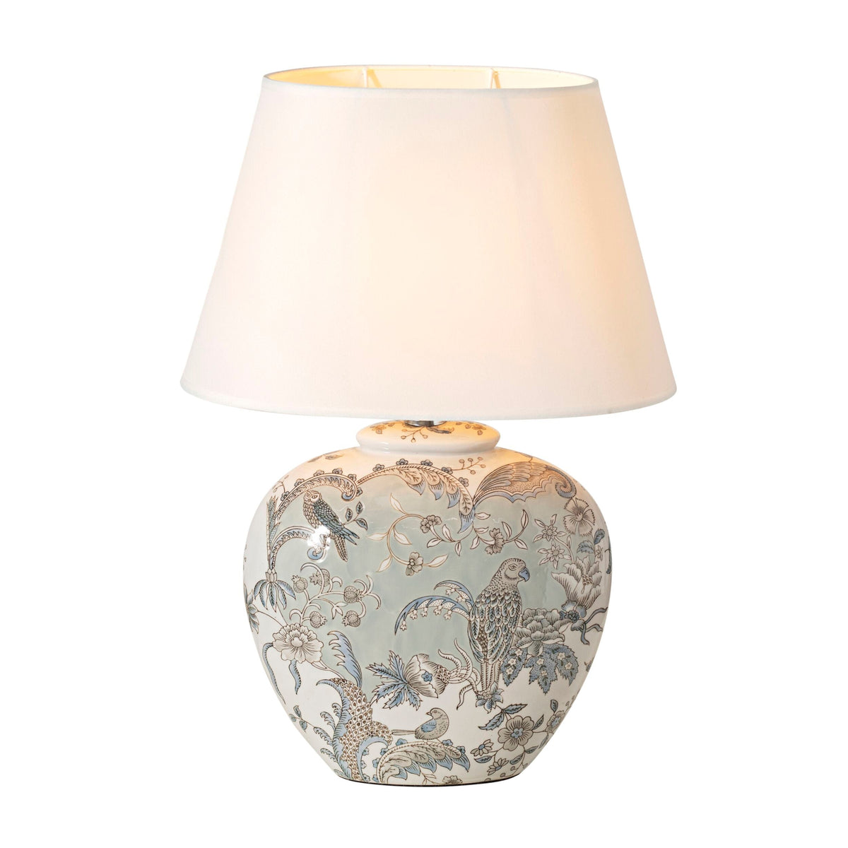 Birds In The Sky Ceramic Table Lamp