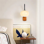 Rotating Bauhaus Glass Wall Light