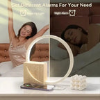 Touch Alarm Clock &amp; Bedside Lamp
