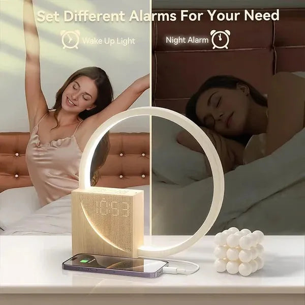 Touch Alarm Clock &amp; Bedside Lamp