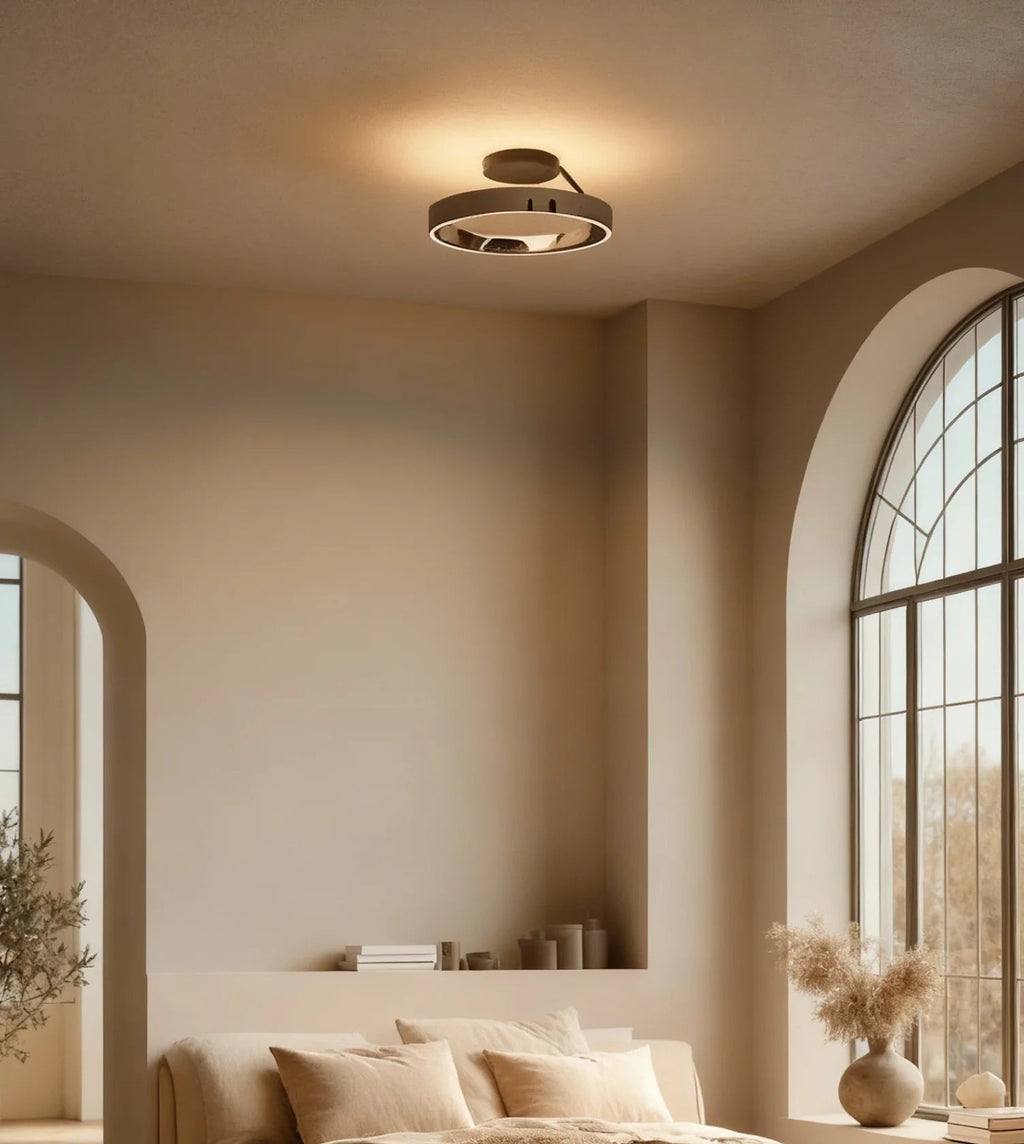 Solei Dimmable LED Ceiling Light – Elegant Aluminium Design with Adjustable Brightness