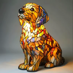 Handmade Dog Lamp
