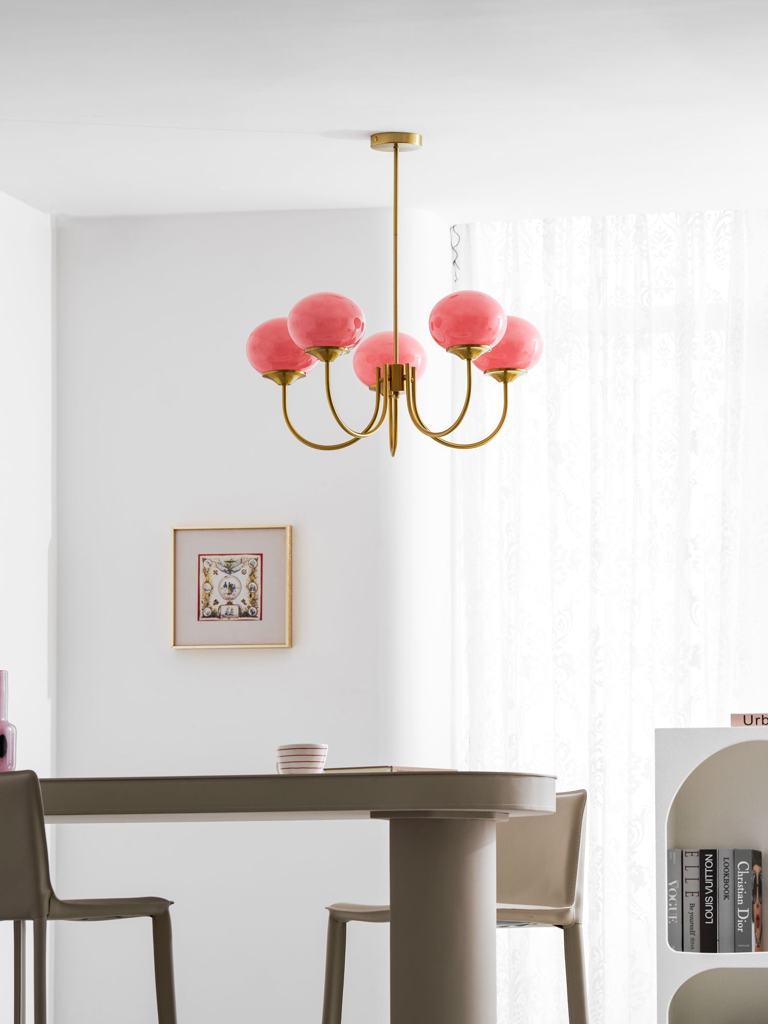 Marshmallow Chandelier