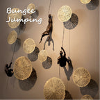 Climbing Figure Wall Sculpture