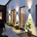 Ray Curved LED Outdoor Wall Light