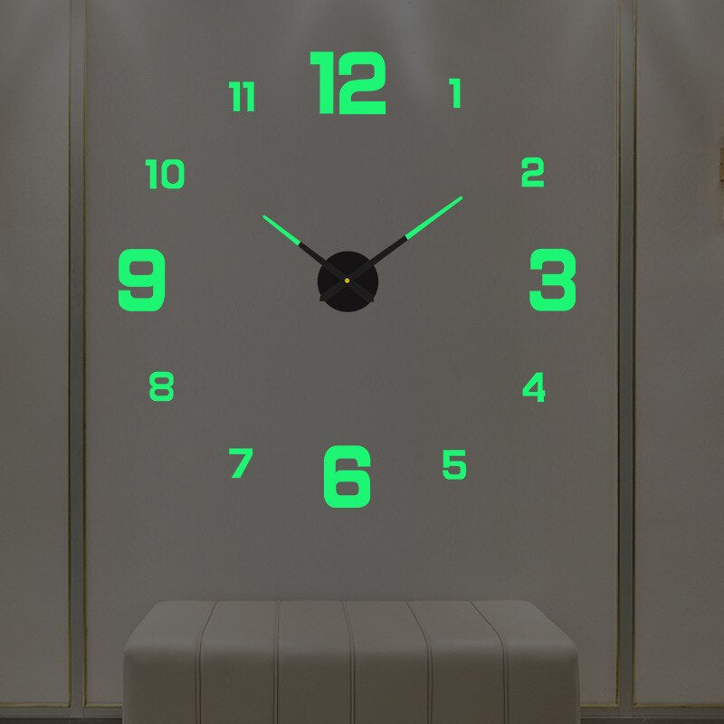 Sculptural Statement Wall Clock