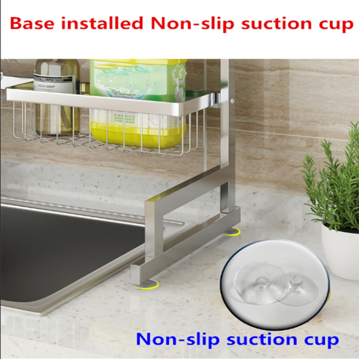 Over-Sink Dish Drying Rack