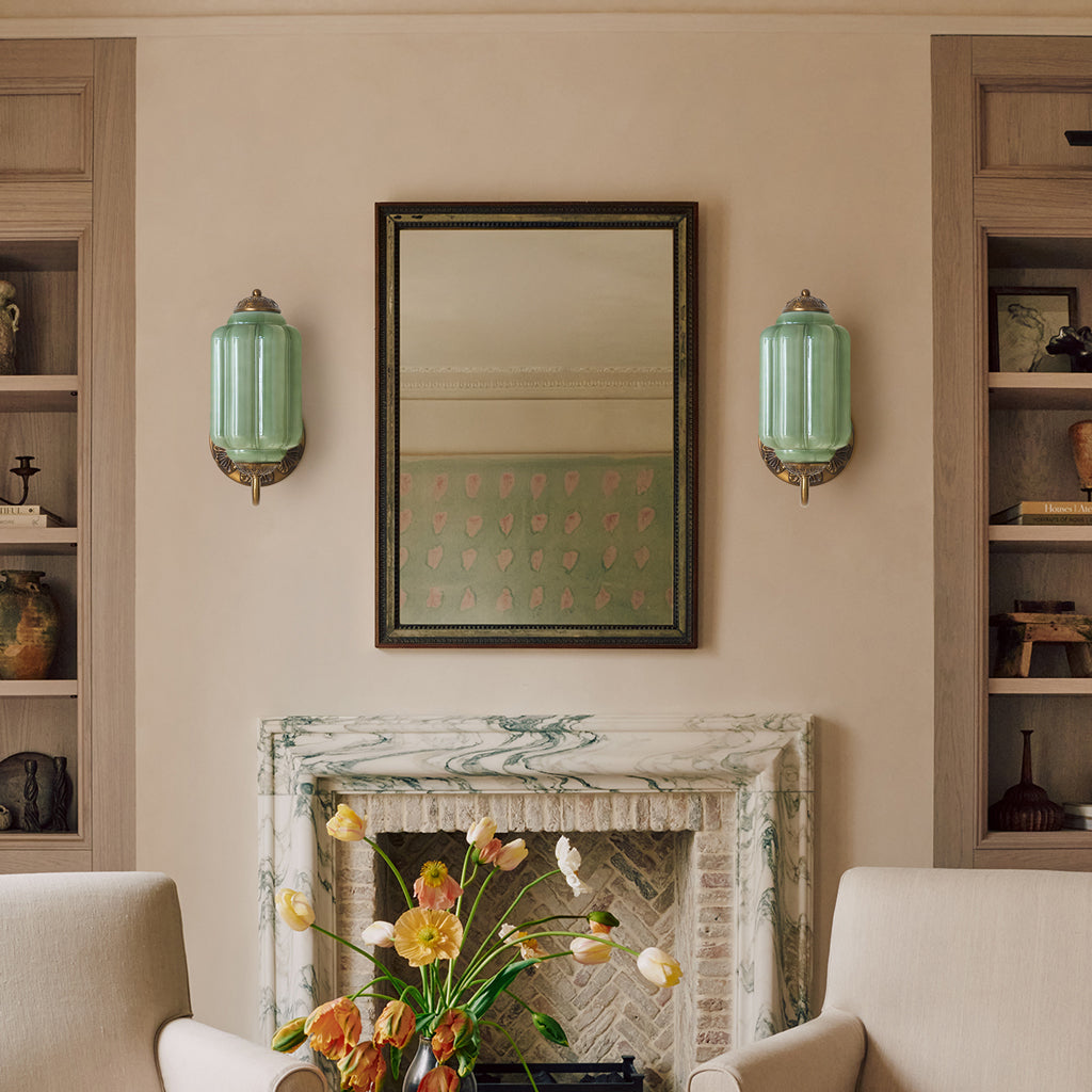 Eloise Vintage Glass Wall Sconce