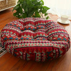 Round Boho Floor Cushion