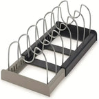Expandable Pot and Pan Rack
