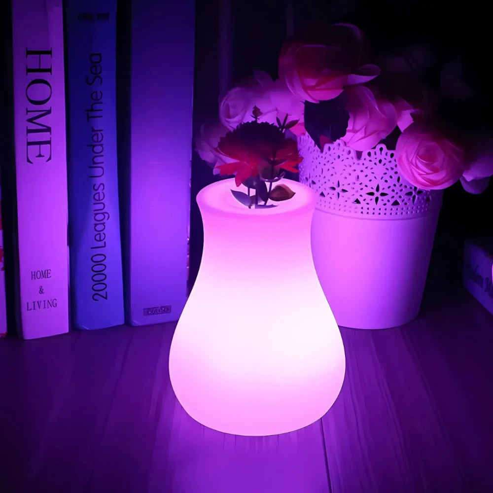 LED Flower Vase