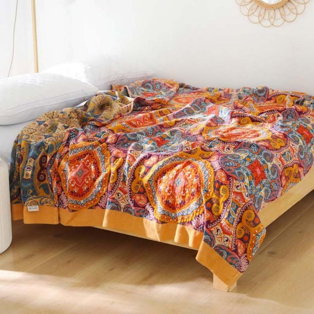 Sunrise Boho Reversible Quilt